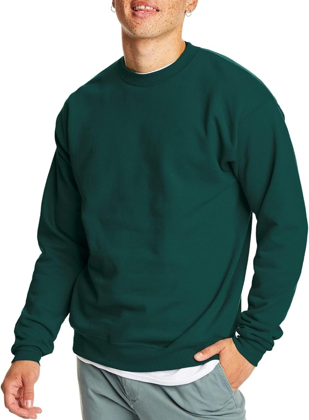 Men Fce, Pullover Crewneck Sweatshirt, 1 or 2 Pack